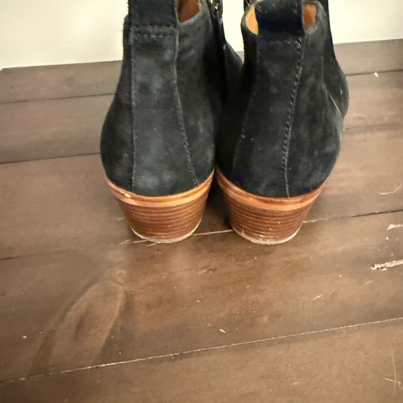 J. Crew Black Suede Ankle Booties - Picture 3 of 5